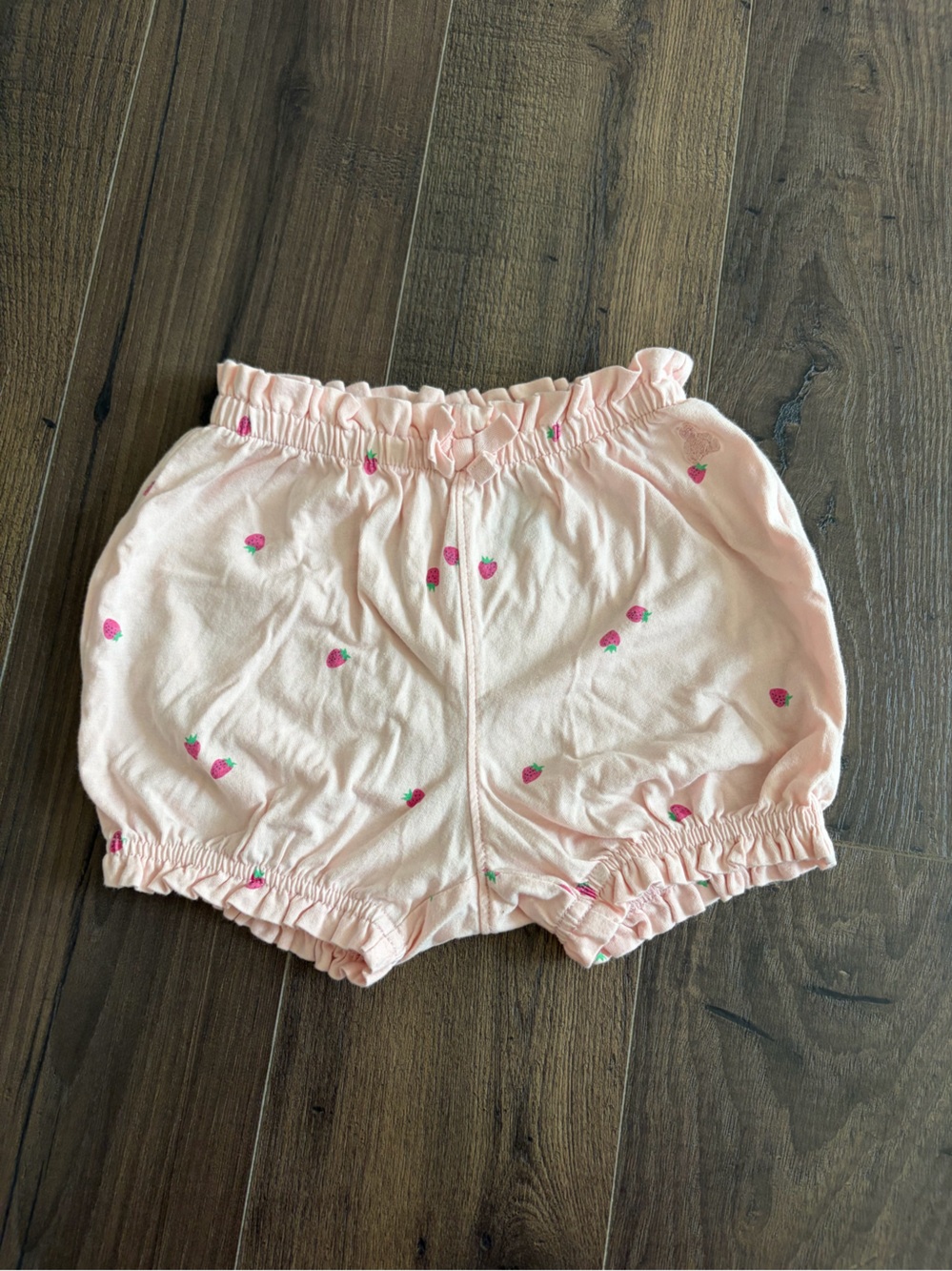 GAP Light Pink Strawberry Print shorts